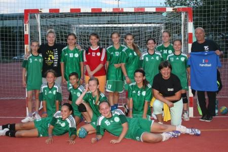 Ezüstérmes az Audi ETO – SG DAC U12 csapat - Vršovice Handball Cup, Prága 